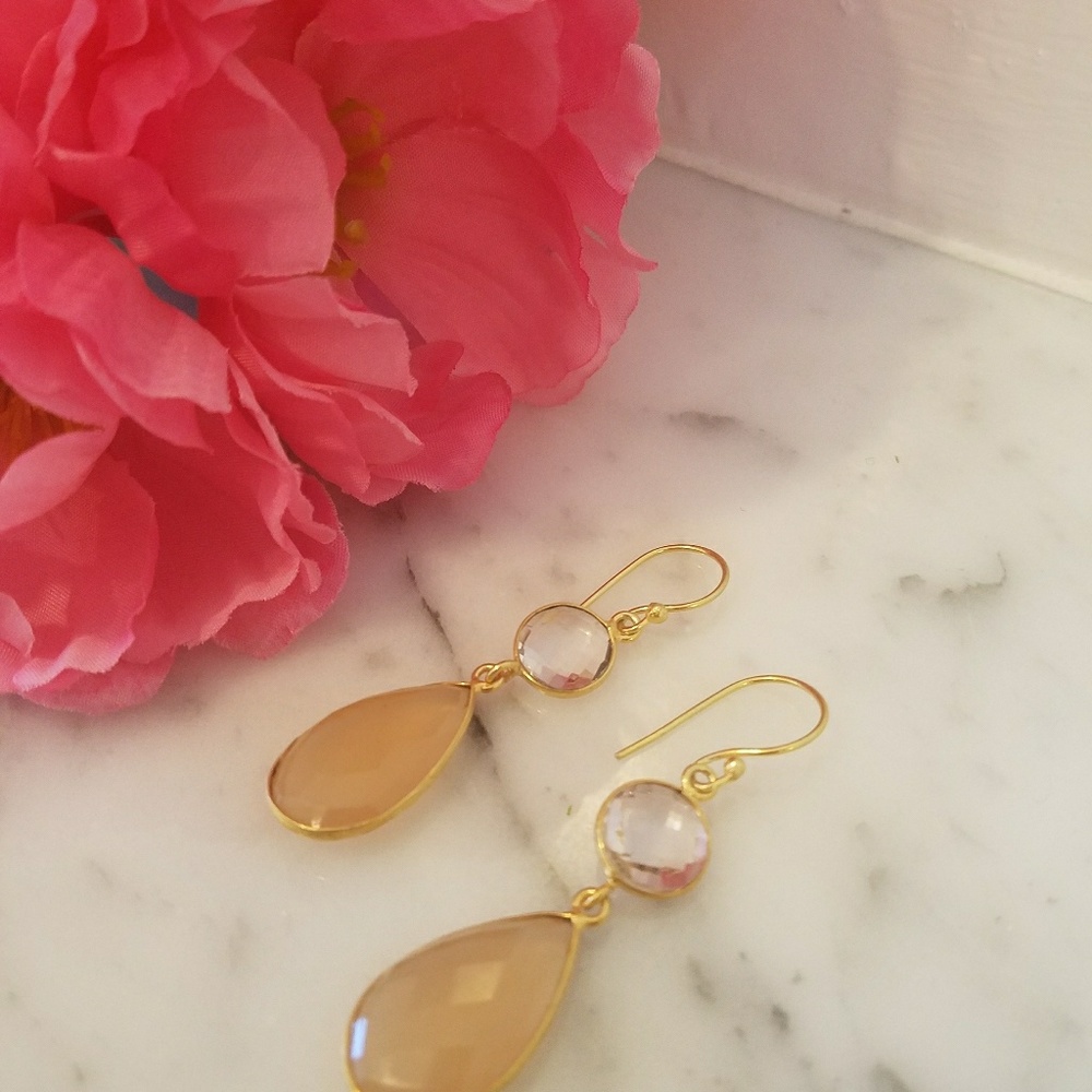 SALE**Stunning Semi Precious Stone Earrings